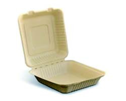 YOURGREEN2GO CS200 CONT TO GO 9" CLAMSHELL 1 COMP TAN