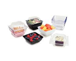 CARLISLE FOOD SERVICE PRODUCTS DXSB1207 BOWL SQR 12 OZ CLEAR