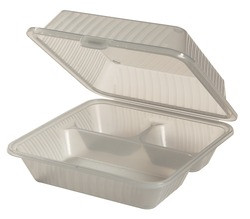 G E T ENTERPRISES EC-09-1-JA CONT FOOD 3 COMP 9X9X3-1/2" POLY JADE