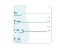 DAYMARK FOOD SAFETY SYSTEMS IT112438 LABEL ROLL DISSOLVE 2X2" 250 CT USE BY
