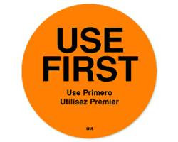 DAYMARK FOOD SAFETY SYSTEMS IT114815 LABEL 2" REMOVABLE USE FIRST ORG