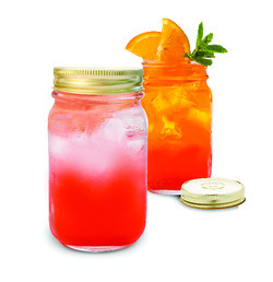 RP & ASSOCIATES RP16GLASSMASONJAR JAR MASON 16 OZ GLASS
