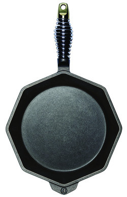 LODGE MANUFACTURING S10-10001 SKILLET 10" FINEX CAST IRON BLK