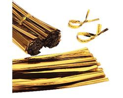 REGENCY WRAPS RW1645 TIE TWIST GOLD 4"