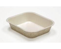 PACTIV PCS4512 TRAY CLASSIC 5X6X1-1/4" PAPERBOARD WHT