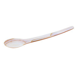 KORIN SPN-08810 SPOON 5" ROSE SHELL MOTHER OF PEARL