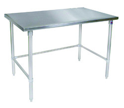 JOHN BOOS ST6-2424SBK TABLE WORK 24X24"