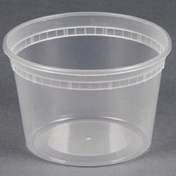 KARI OUT COMPANY TD41016 CONT DELI RND BULK 16 OZ PLAS CLR