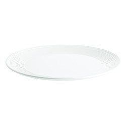 TABLECRAFT PRODUCTS COMPANY 10496 PLATTER RND 13-1/8" MELAMINE WHITE