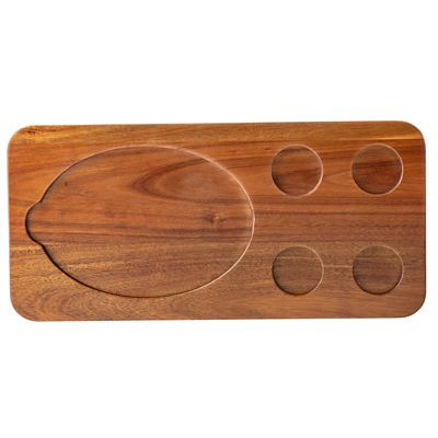 TABLECRAFT PRODUCTS COMPANY 10709 TABLECRAFT 10709 ACACIA 18.5" X 8.75" X 