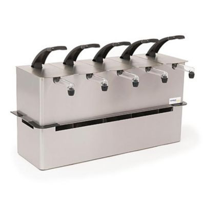 NEMCO 10970 NEMCO 10970 QUINTUPLE DROP-IN CONDIMENT 