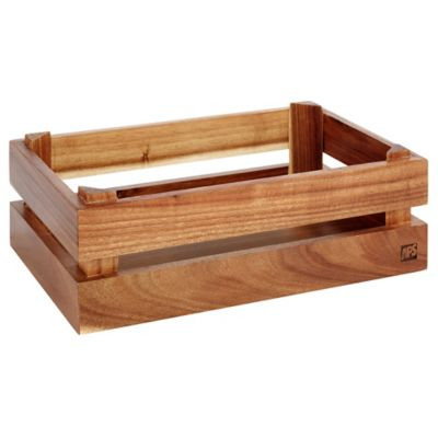 WORLD TABLEWARE INC APS 11622 RISER RECT 11-1/2X7-3/8X4-1/4" RECT WOOD
