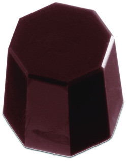 J.B. PRINCE K717 MOLD CHOCOLATE 24 OCTAGON 1-1/8X1" POLYC