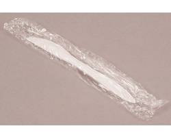 AMERCAREROYAL - NP&PC P3505FW KNIFE DISPOSABLE WRAPPED PLAS WHT