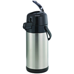 SERVICE IDEAS SECAL25S AIRPOT 2-1/2 L VACUUM INSUL BRUSHED SS
