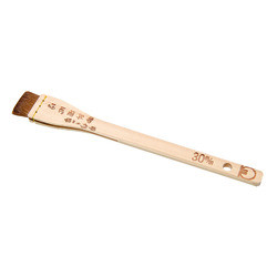 KORIN TK-621-04 BRUSH PASTRY HORSE HAIR 8-1/2X1-1/5" BRN