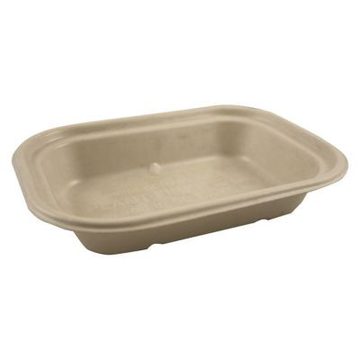 WORLD CENTRIC TR-SC-U8L-LF CONTAINER TRAY 17 OZ PLA LINED FIBER