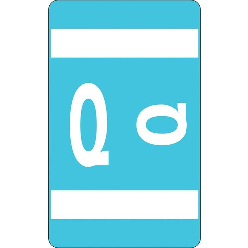 SMEAD MANUFACTURING CO. 67187 COLOR-CODED LABELS,LIGHT BLUE, 100/PACK