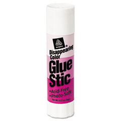 AVERY 00226 GLUE STIC,CLEAR,PERMANENT,1.27 OZ,PURPLE