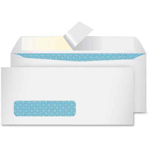 QUALITY PARK 69222 SECURITY TINTED WINDOW ENVELOPE,WHITE
