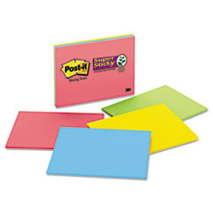 3M COMPANY 6845-SSP STICKY NOTES, 8 X 6,4 45 SHEET PADS