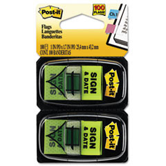 3M COMPANY 680-SD2 ARROW MESSAGE, GREEN, 2 50 - FLAG