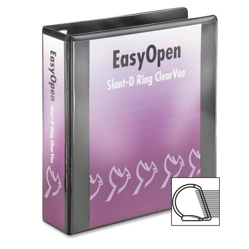 CARDINAL BRANDS INC. 10321CB BINDER,EZOPEN,SLNTD,2"-BK