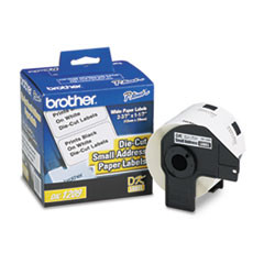 BROTHER DK-1209 DIE-CUT ADDRESS LABELS,1.1 X 2.4",WHITE