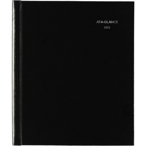 AT-A-GLANCE 11G400H0006 MONTHLY PLANNER,TABBED JAN-DEC,BLACK