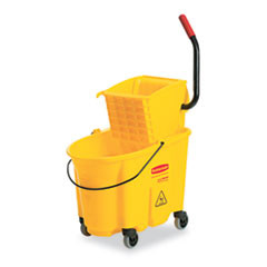 RUBBERMAID COMMERCIAL PRODUCTS 748018 MOP BUCKET & WRINGER COMBO,YELLOW