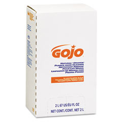 GOJO INDUSTRIES, INC. 7255-04 HAND CLEANER REFILL,2000ML,4/CT