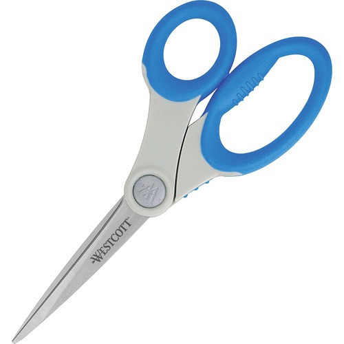 ACME UNITED 14643 SCISSORS,STRAIGHT,W/MICROBAN HANDLES,8