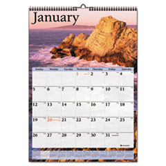AT-A-GLANCE DMW200-28 WALL CALENDAR,RECYCLED,SCENIC,JAN-DEC
