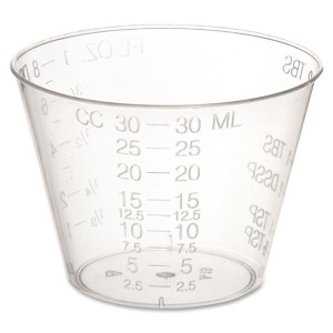 MEDLINE DYND80000 MEDLINE GRADUATED PLASTIC MEDICINE CUPS