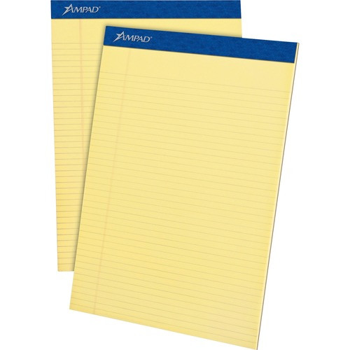 TOPS MANUFACTURING CO. 20222 PERFORATED PAD,8-1/2X11-3/4,CY