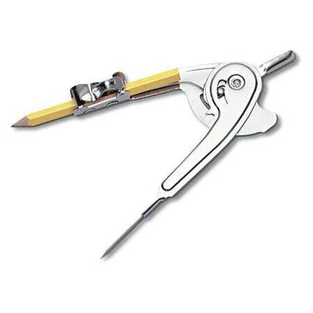 CHARLES LEONARD, INC 77360 COMPASS W/TRADITIONAL POINTED TIP,METAL