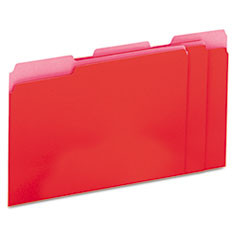UNIVERSAL UNV12303 FILE FOLDER, 1/3 CUT TOP TAB, LETTER