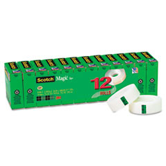 3M COMPANY 810K12 MAGIC OFFICE TAPE REFILLS,12/PACK