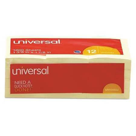 UNIVERSAL UNV35662 NOTES,STANDARD,SELF-STICK