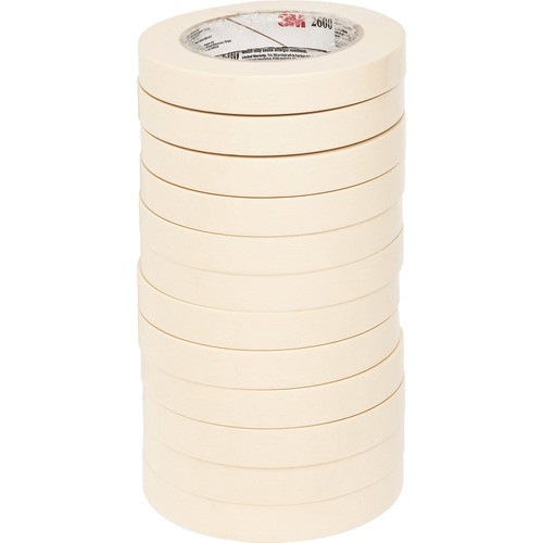 3M 260018A MASKING TAPE,3CORE SIZE,3/4"X60YARDS