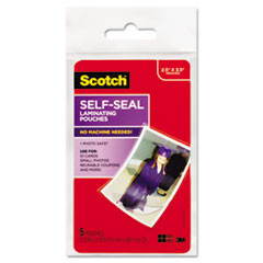 3M COMPANY PL903G LAMINATING POUCHES, 2 15/16 X 3 15/16