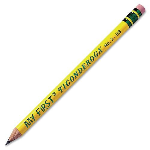 DIXON TICONDEROGA CO. 33306 TICONDEROGA NO. 2 PENCIL,2/CD,YW