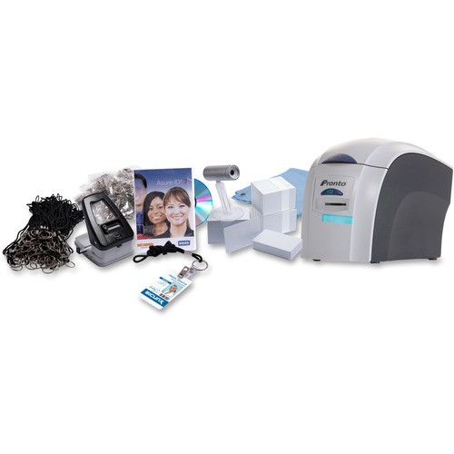 SICURIX 36490001K1 ID CARD PRINTER KIT,GRAY