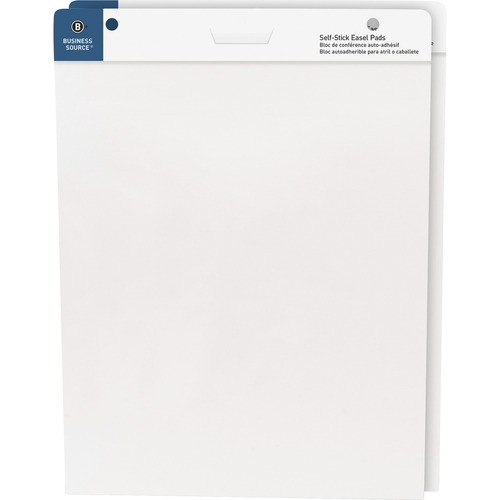 BUSINESS SOURCE 38591 SELF-STICK EASEL PADS,25X30",30 SHTS/PAD