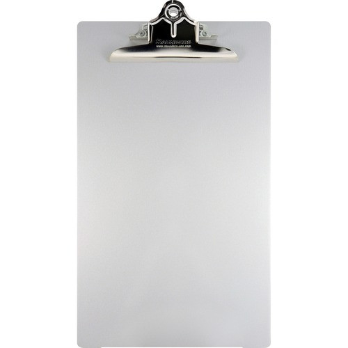 SAUNDERS 22519 ALUMINUM CLIPBOARD W/HIGH-CAPACITY CLIP