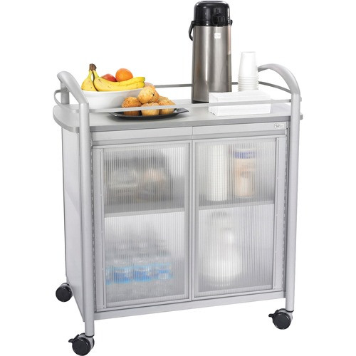 SAFCO 8966GR REFRESHMENT CART,IMPROMPTU