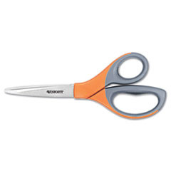 ACME UNITED 41318 STRAIGHT SCISSORS,ORANGE,STAINLESS STEEL