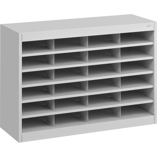 SAFCO 9211GRR LITERATURE ORGANIZER,24 COMPARTMENTS