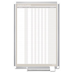 BI-SILQUE VISUAL COMMUNICATION PRODUCTS GA02109830 IN-OUT MAGNETIC DRY ERASE BOARD