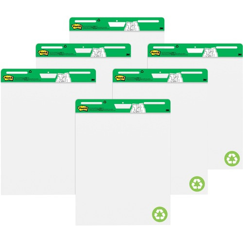 3M 559RPVAD6 3M  EASEL PAD, RECYCLED, 30 SHTS, 6PD/PK